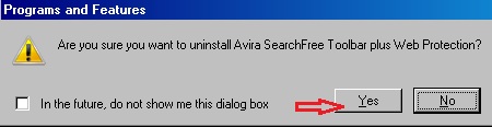Avira AntiVir Personal 安裝程式 – 移除
